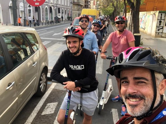 valencia scooter tour
